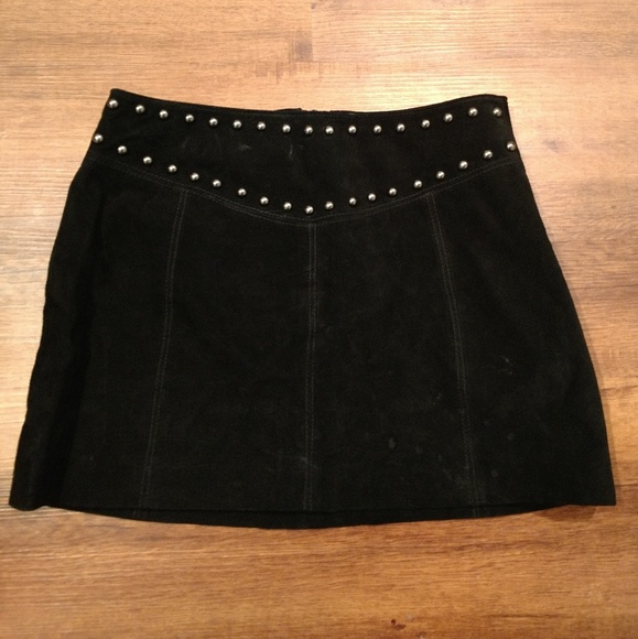 Forever 21 Dresses & Skirts - 3/$20 💜 Forever 21 genuine suede black skirt